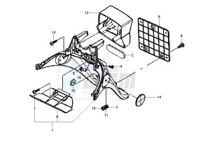 Fly 2T 50 drawing Rear fender