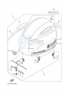 LF175XCA-2020 drawing FAIRING-UPPER