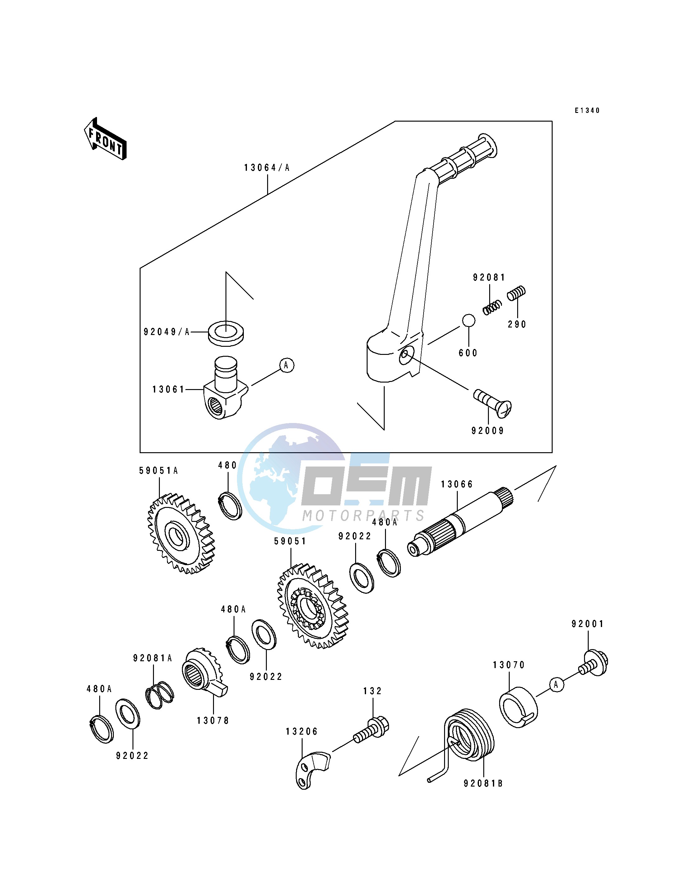 KICKSTARTER MECHANISM