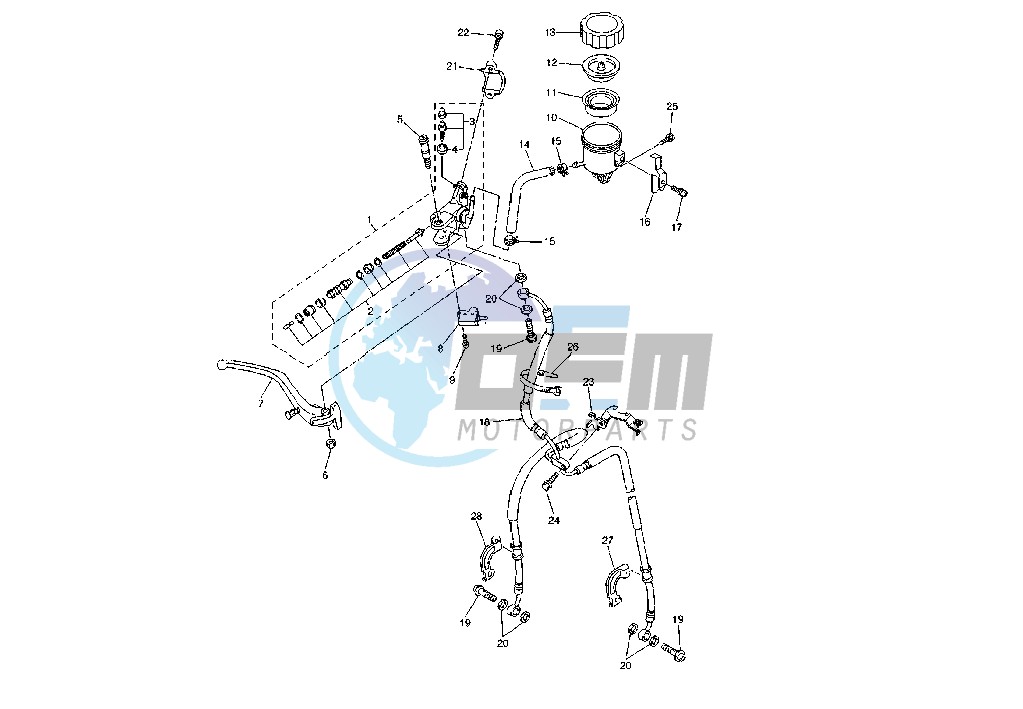 FRONT MASTER CYLINDER