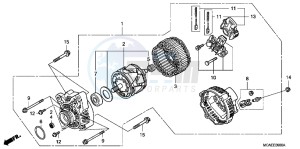 GL1800D GoldWing - GL1800-D UK - (E) drawing GENERATOR