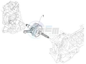 GTS 250 ie Super USA drawing Crankshaft