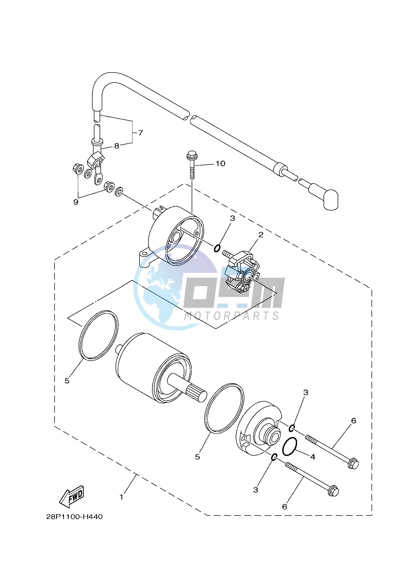 STARTING MOTOR