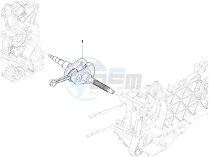 LX 150 4T 3V IE NOABS E3 (APAC) drawing Crankshaft