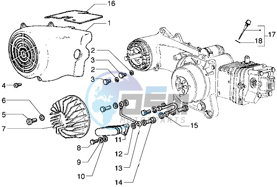 Cooling hood - Oil cooler