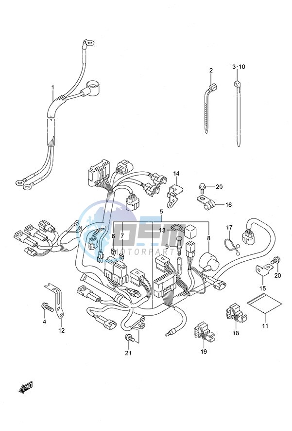 Harness Non-Remote Control