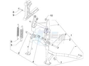 Fuoco 500 e3 800 drawing Stand