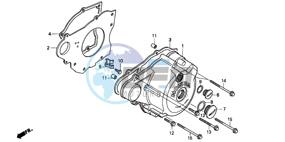 LEFT CRANKCASE COVER