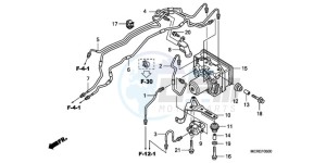 CBF600NA9 Europe Direct - (ED / ABS) drawing ABS MODULATOR