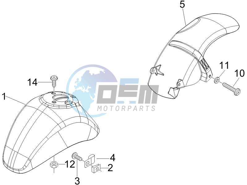 Wheel housing - Mudguard