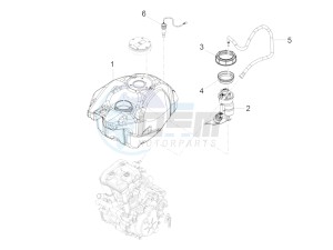 RS 125 RS REPLICA 4T E4 ABS (APAC) drawing Fuel tank