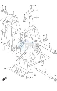 DF 350A drawing Clamp Bracket