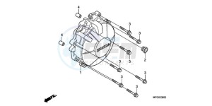 CB600FA3A France - (F / ABS CMF ST 25K) drawing GENERATOR COVER