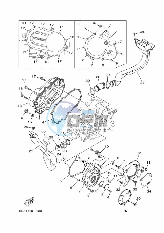 CRANKCASE COVER 1