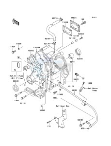 MULE 3000 KAF620G6F EU drawing Crankcase