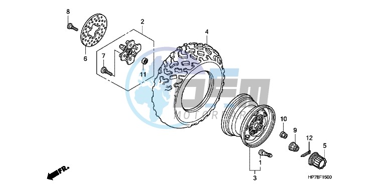 FRONT WHEEL