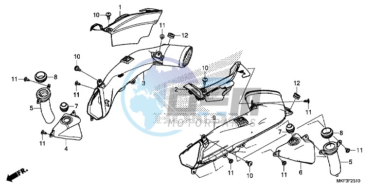 AIR INTAKE DUCT