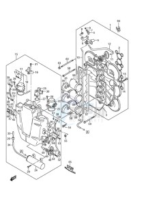 DF 225 drawing Throttle Body