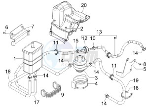 Beverly 500 Tourer (USA) USA drawing Anti-percolation system