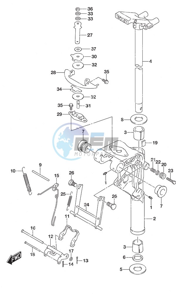 Swivel Bracket Non-Remote Control