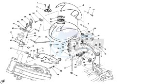 RAPTOR EU2 125 drawing FUEL TANK