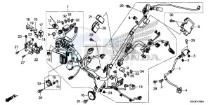 NSS300D Forza - NSS300D UK - (E) drawing WIRE HARNESS