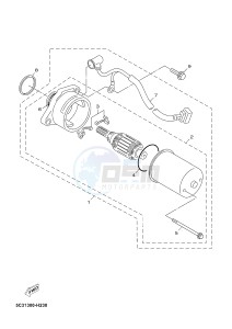 YN50FM NEO'S 4 (2CG4 2CG4) drawing STARTING MOTOR