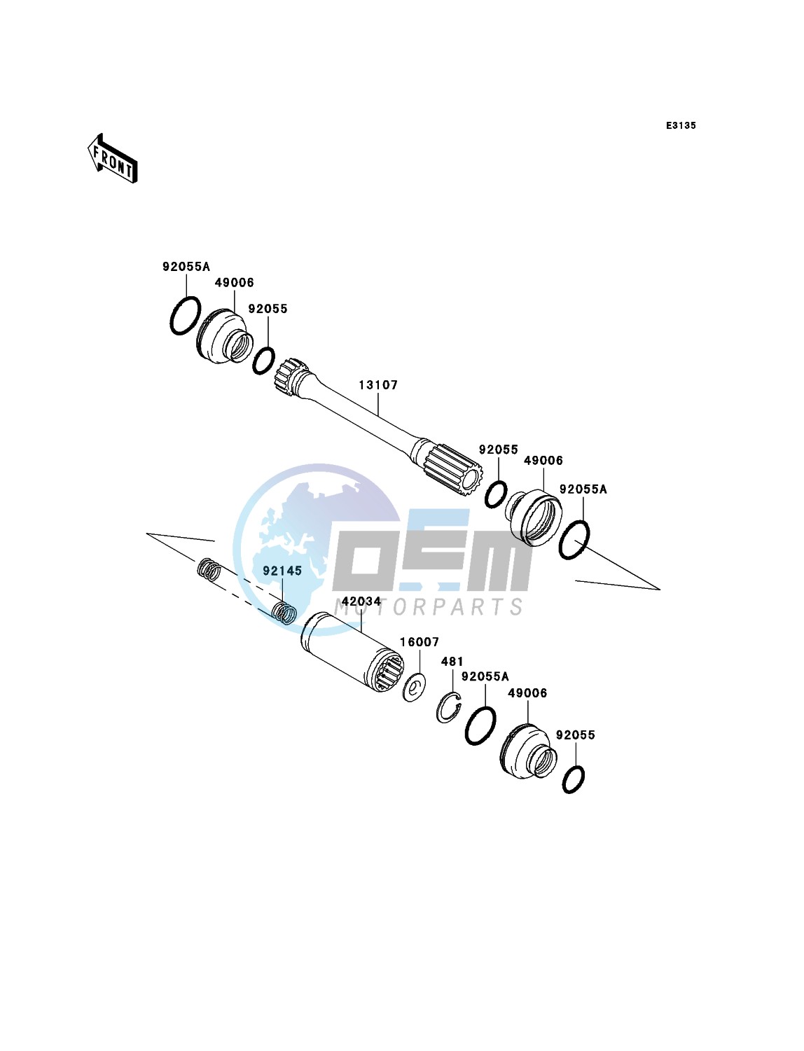 Drive Shaft-Propeller