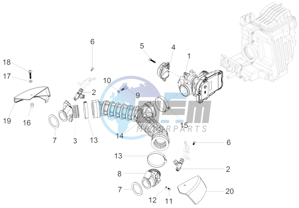 Throttle body