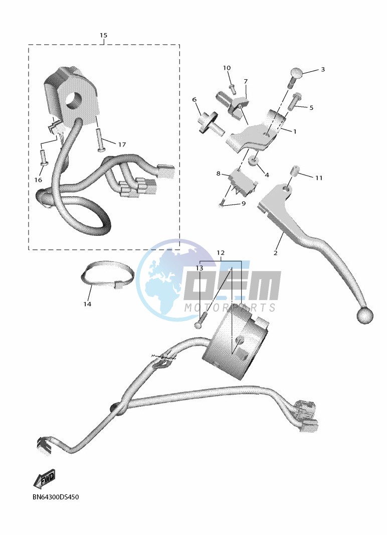 HANDLE SWITCH & LEVER