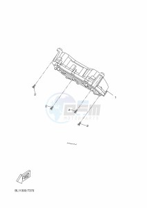 CZD300P-AB XMAX 300 POLICE (BGS4) drawing METER