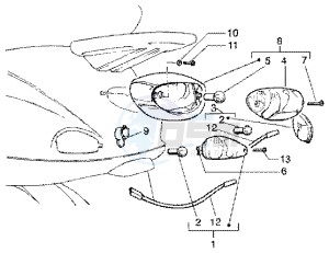 ET4 150 Leader drawing Rear Tail light