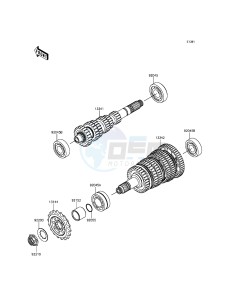 NINJA H2 ZX1000NFF XX (EU ME A(FRICA) drawing Transmission