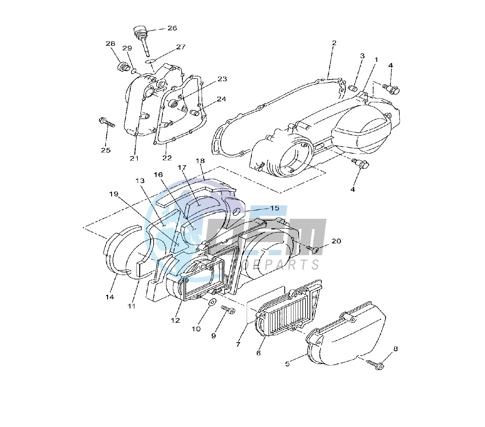 CRANKCASE COVER