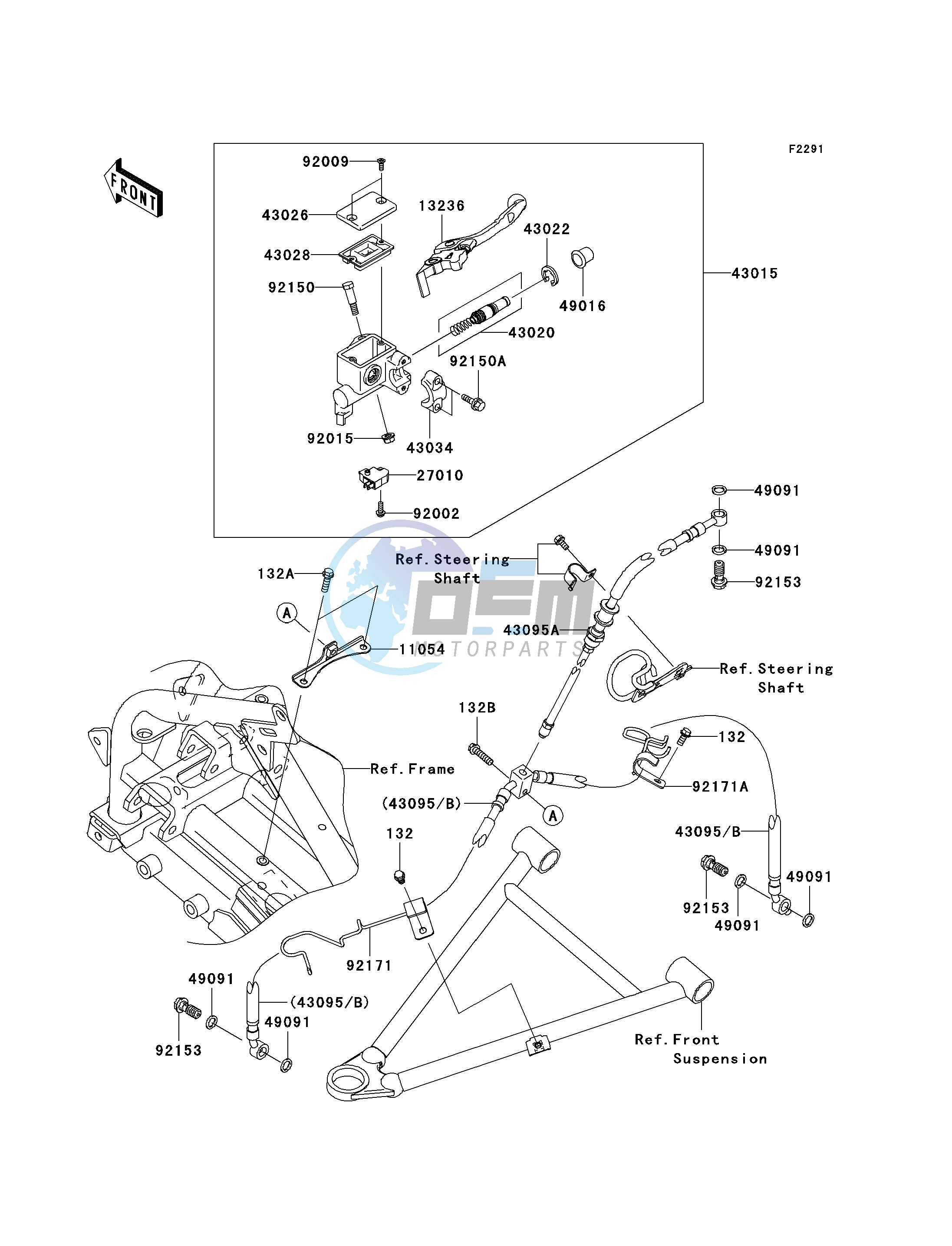 FRONT MASTER CYLINDER