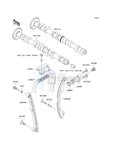 JT 1500 G [ULTRA LX] (G9F) G9F drawing CAMSHAFT-- S- -_TENSIONER