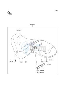 VN900_CLASSIC VN900BBF GB XX (EU ME A(FRICA) drawing Seat