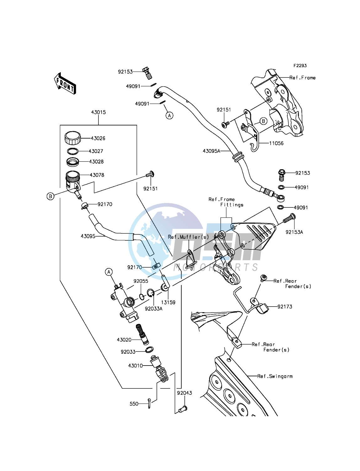 Rear Master Cylinder