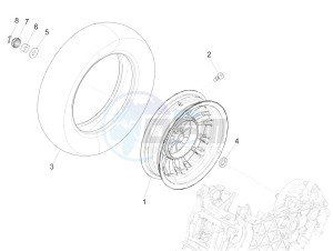 SPRINT 125CC 4T 3V IGET E4 ABS (APAC) drawing Rear wheel