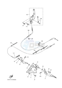 YXC700ES VIKING VI EPS SE (2USB) drawing PEDAL WIRE