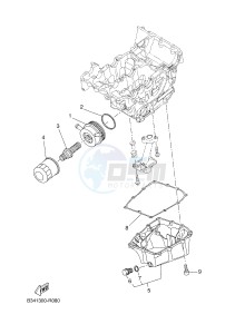 MTM690-U MTM-690-U XSR700 (B348 B348 B348) drawing OIL CLEANER