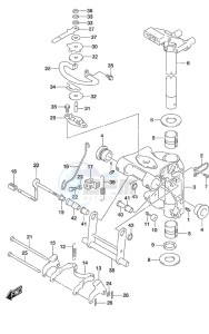 DF 25A drawing Swivel Bracket