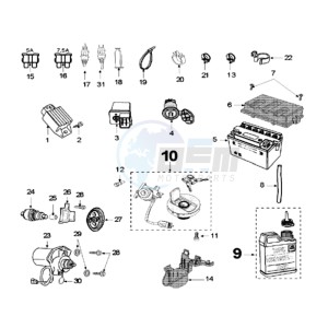 FIGHT 3 A drawing ELECTRIC PART