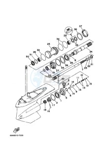 D150H drawing PROPELLER-HOUSING-AND-TRANSMISSION-2