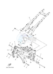 MT09TRA MT-09TRA TRACER 900 (2SCB) drawing FRAME