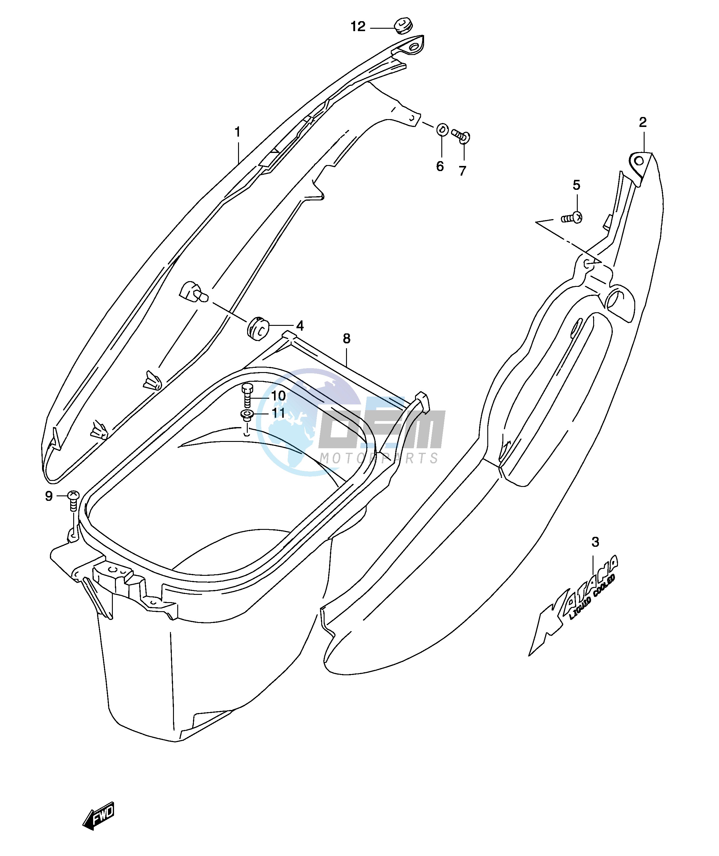 FRAME COVER (MODEL K1)