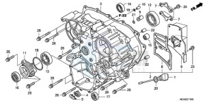 GL1800A SI - (SI) drawing REAR CASE