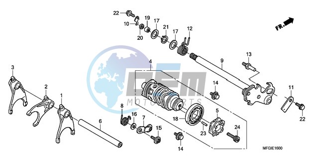 GEARSHIFT DRUM