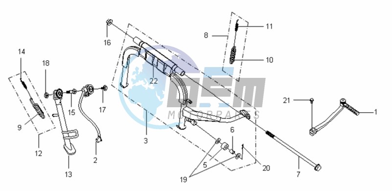 CENTRAL STAND / SIDE STAND