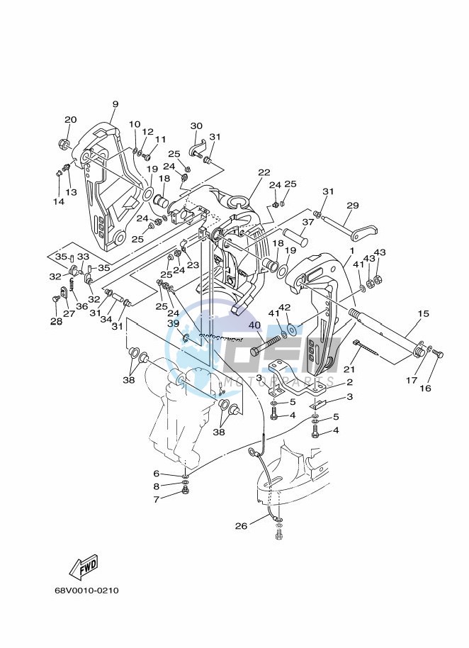 FRONT-FAIRING-BRACKET